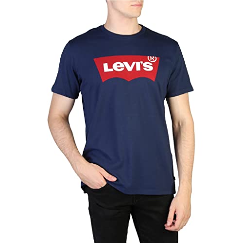 Levi's Herren Graphic Set-In Neck T-Shirt, Dress Blues, S von Levi's