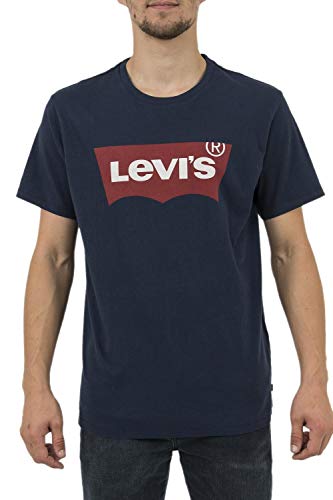 Levi's Herren Graphic Set-in Neck T-Shirt , Hm Graphic Dress Blues, XXS von Levi's