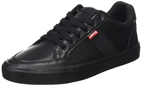 LEVI'S Herren 233658-728-559_44 Plimsolls, Black, EU von Levi's