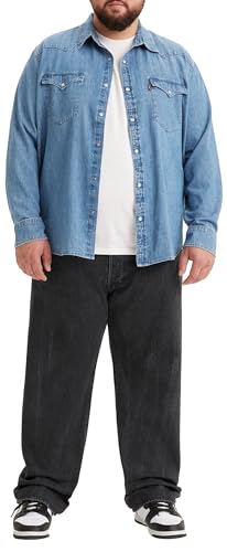 Levi's Herren 501® Original Fit Big & Tall Jeans, Crash Courses, 40W / 34L von Levi's