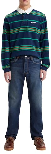 Levi's Herren 501 Original Fit Jeans, Low Tides Blue, 32W / 32L von Levi's