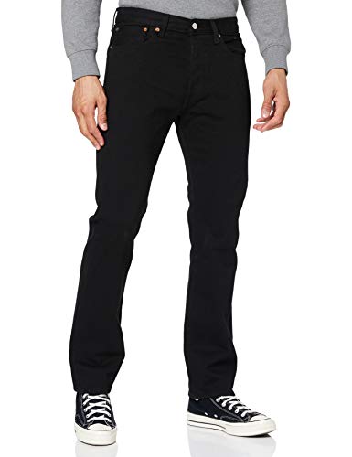 Levi's Herren 501 Original Fit Jeans Jeans, Stonewashed Black, 33W / 34L von Levi's