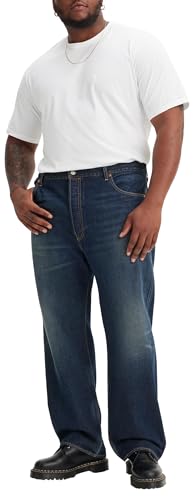 Levi's Herren 501 Original Fit Big & Tall Regular OR Straight, Low Tide Blues, 40W / 34L von Levi's