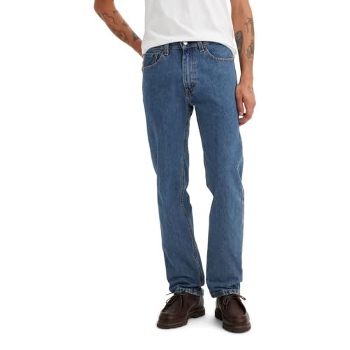Levi's Herren 505 Regular Fit StraightJeans, Medium Stonewash, 34W / 34L von Levi's