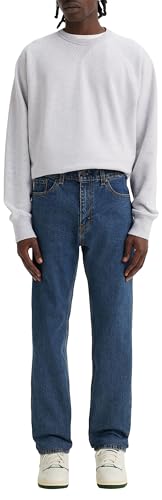 Levi's Herren 505 Regular Fit StraightJeans, Stonewash Stretch, 36W / 32L von Levi's