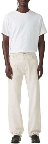 Levi's Herren 555 Relaxed Straight Hose, Ecru Fusion LTWT, 33W x 30L von Levi's