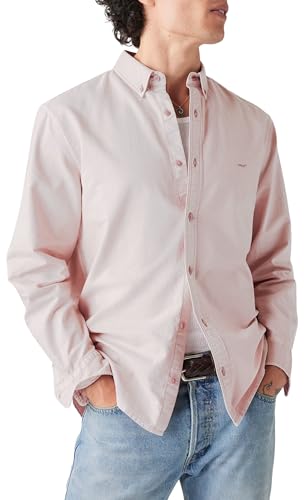 Levi's Herren Authentic Button Down Violet Ice Garment Dye S von Levi's