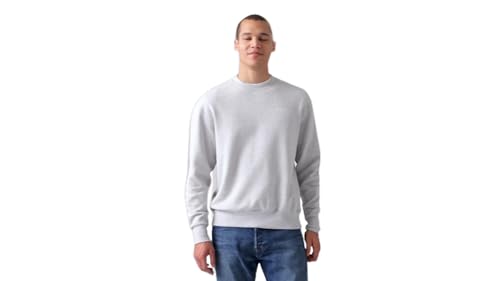 Levi's Herren Authentic Sweatshirt mit Rundhalsausschnitt Sargasso Sea Garment Dye F Sargasso Sea Blue L von Levi's