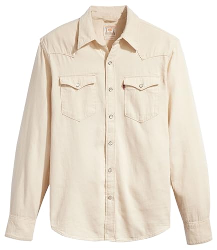 Levi's Herren Barstow Western Standard Hemd,Eddlyn Ecru,XS von Levi's