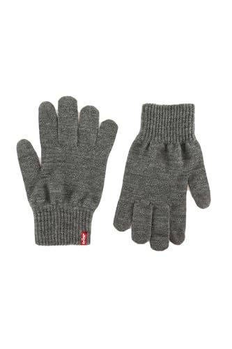 Levi's Herren Ben Touch Screen Gloves Handschuhe, Grau (Regular Grey 55), L von Levi's