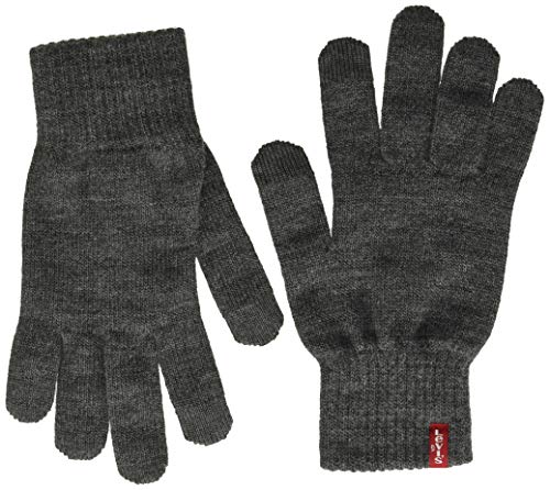 Levi's Herren Ben Touch Screen Gloves Handschuhe, Grau (Regular Grey 55), S von Levi's
