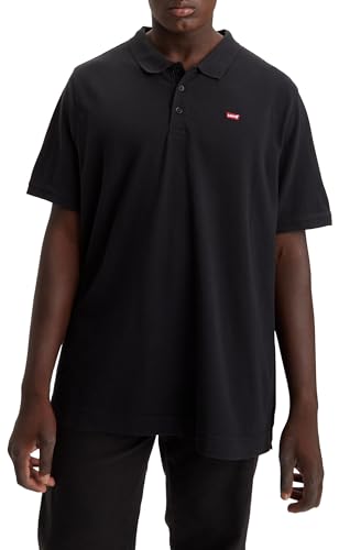 Levi's Herren Big & Tall Housemark Polo T-Shirt, Mineral Black, 5XL von Levi's