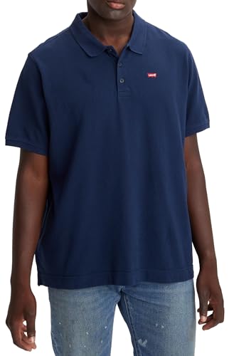 Levi's Herren Big & Tall Housemark Polo T-Shirt, Dress Blues, 3XL von Levi's