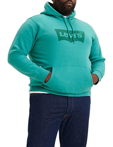 Levi's Herren Big & Tall Graphic Hoodie , Batwing Green-Blue Slate, Grün, 5XL von Levi's