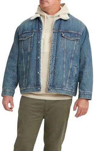 Levi's Herren Big & Tall Sherpa Trucker, Fable Sherpa Trucker, 4XL von Levi's