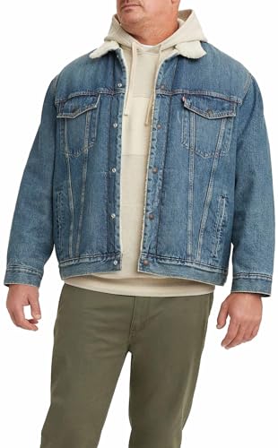 Levi's Herren Big & Tall Sherpa Trucker, Fable Sherpa Trucker, XXL von Levi's
