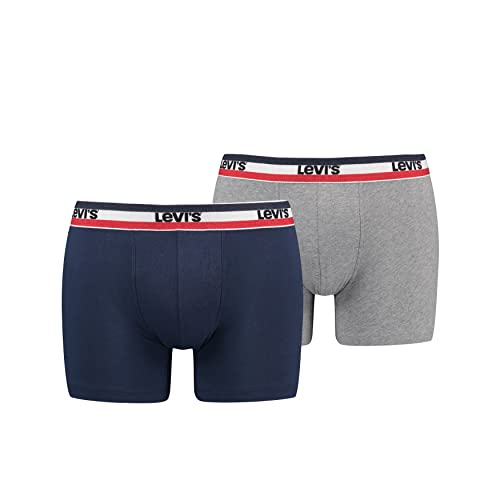 Levi's Herren Boxer, Dress Blues, M (2er Pack) von Levi's