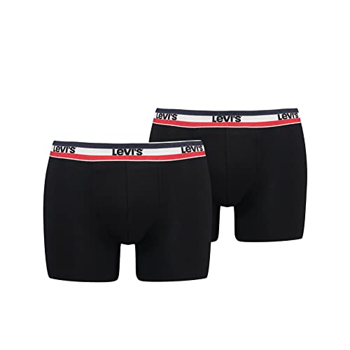 Levi's Herren Boxer Underwear, Black, S von Levi's
