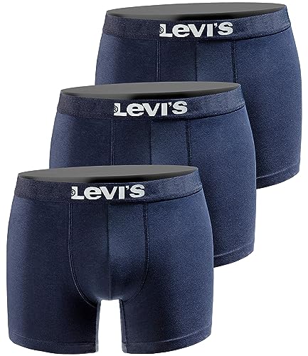 Levi's Herren Boxershort Print Limited Navy Edition 3er Pack - Navy New One - Gr. L von Levi's