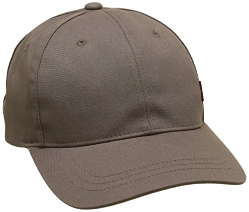 Levi's Herren Classic Twill Red Tab Baseball Cap, Grau (Dark Grey 56), 58 cm von Levi's