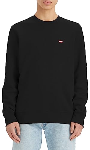 Levi's Herren Crew Mineral Black Sweatshirt, Small von Levi's
