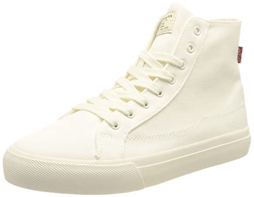 Levi's Herren Decon Mid Sneaker, Brilliant White, 39 EU von Levi's