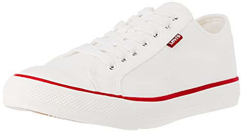 Levi's Herren Hernandez Sneaker, Regular White, 45 EU von Levi's