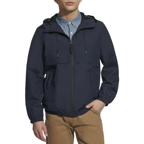 Levi's Herren Hooded Rain Jacket & Windbreaker Jacke, Marineblau, M von Levi's