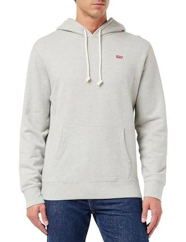 Levi's Herren Sweatshirt Hoodie, Do Not Use-eco Gray Hthr, L von Levi's