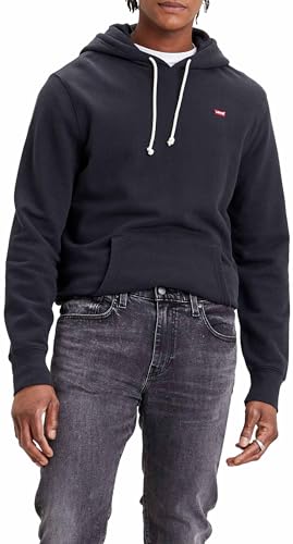 Levi's Herren Sweatshirt Hoodie, Mineral Black, M von Levi's