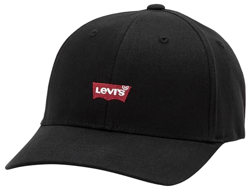 Levi's Herren Housemark Flexfit Cap, Regular Black, Einheitsgröße von Levi's