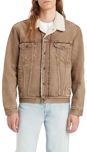 Levi's Herren Jacket Type 3 Sherpa Trucker, Breakfast Sandwich S, L von Levi's