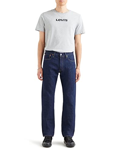 Levi's Herren 501 Original Fit Jeans One Wash (Blau) 33W / 34L von Levi's