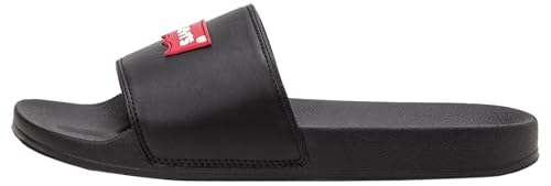 LEVI'S Herren Slides, Regular Black, 45 EU von Levi's