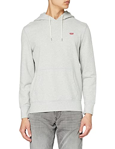 Levi's Herren Original Housemark Sweatshirt Kapuzenpullover, Grau (Medium Grey Heather (3) 0000), Small von Levi's