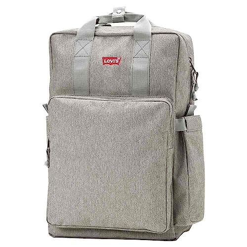 Levi's Herren L-Pack Large Backpack, Middle Grey Melange von Levi's