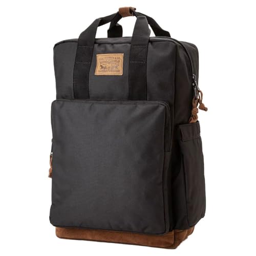 Levi's Herren L-Pack Large Elevation Backpack, Regular Black Levi's Herren L-Pack Large Elevation Backpack, Regular Black von Levi's