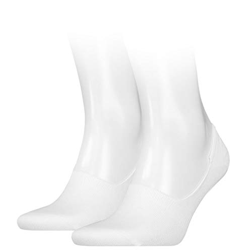 Levi's Herren Levis 168SF Low Rise 2P Socken, Weiß (White 300), 43/46 (Herstellergröße: 043) von Levi's