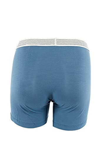 Levi's Herren Levi's Sportswear Organic Cotton Men's Label 2 Pack Boxer Briefs, Blue Combo, S EU von Levi's