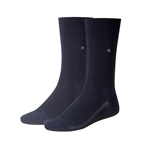 Levi's Herren Levis 168SF Regular Cut Socken, Blau (Navy 321), 39/42 (Herstellergröße: 39) (2er Pack) von Levi's