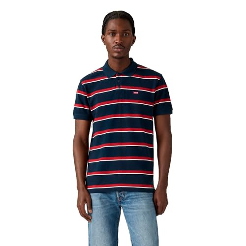 Levi's Herren Levis Hm Polo Polohemd, Alden Stripe Navy Bl, L von Levi's