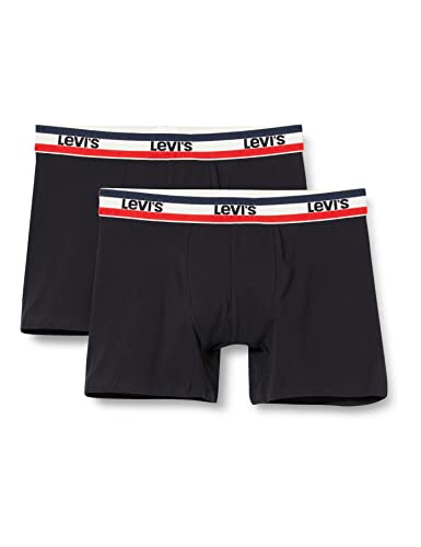 Levi's Herren Sportswear Logo Boxers Briefs Slip, Schwarz, M von Levi's