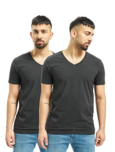 Levi's Herren T-Shirt, Schwarz (Jet Black 884), XL (2er Pack) von Levi's