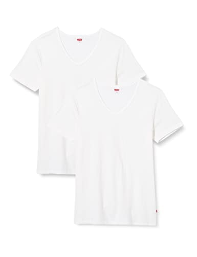 Levi's Herren T-Shirt Top, White, M von Levi's