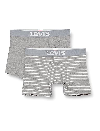 Levi's Herren Boxer Underwear, Grey, L von Levi's