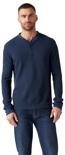 Levi's Herren Long-Sleeve Thermal 3-Button Henley von Levi's
