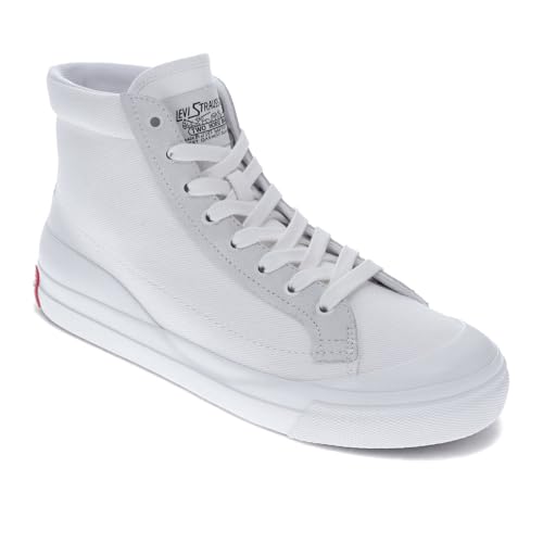 Levi's Herren Ls1 High Sneaker, Weiss/opulenter Garten, 41 EU von Levi's