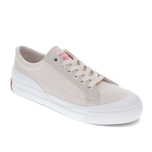 Levi's Herren Ls1 Low Sneaker, Cremeweiß, 40 EU Levi's Herren Ls1 Low Sneaker, Cremeweiß, 40 EU von Levi's