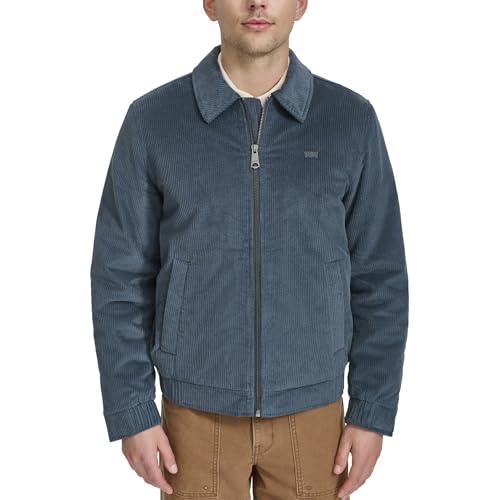 Levi's Herren Men's Corduroy Bomber Jacket Jacke, GRAU, L von Levi's