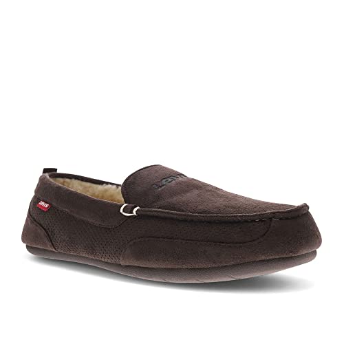 Levi's Herren Moccasin Hausschuh, Braun, Medium Levi's Herren Moccasin Hausschuh, Braun, Medium von Levi's